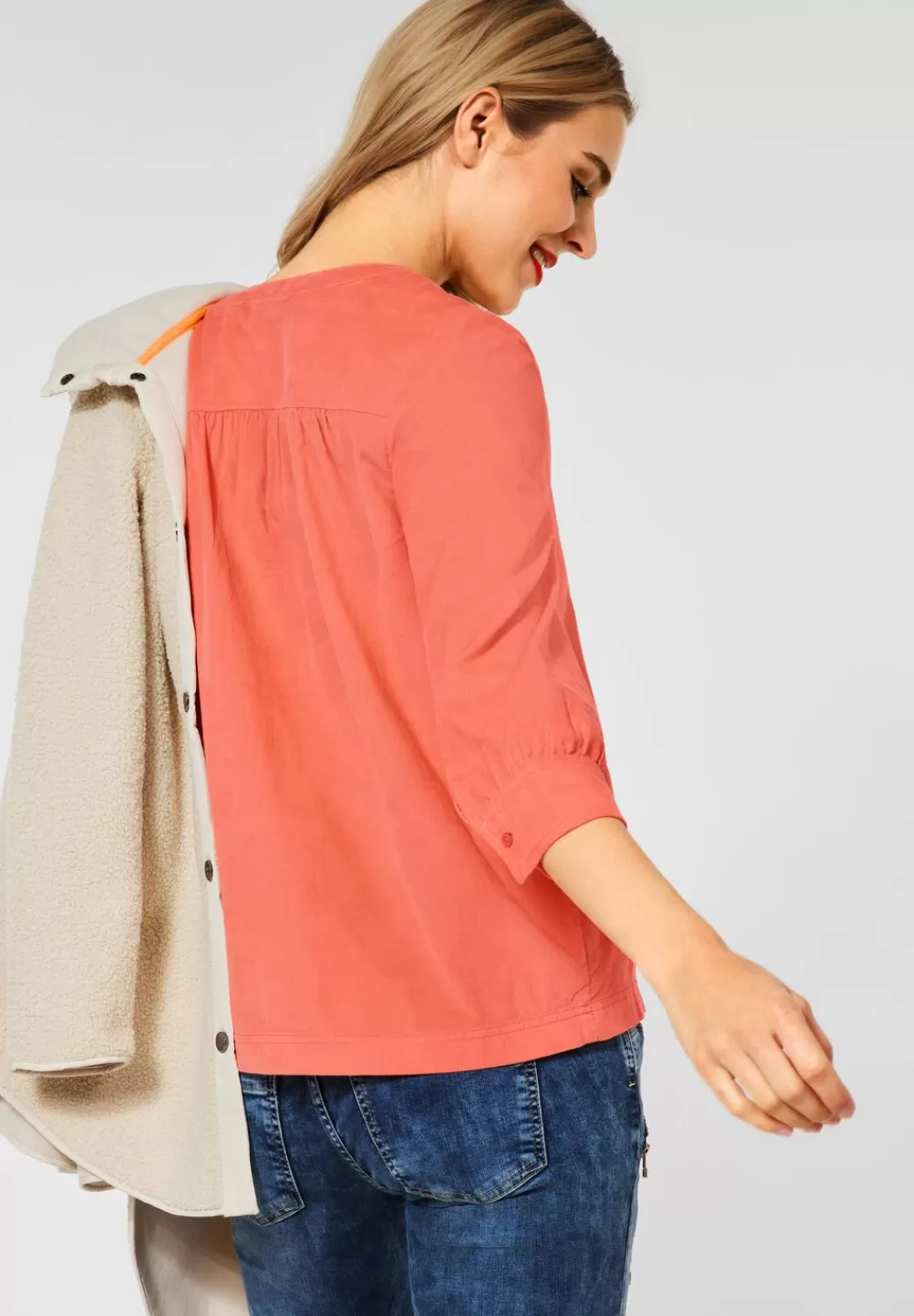 Street One Cordbluse^Damen 3/4-Arm Blusen