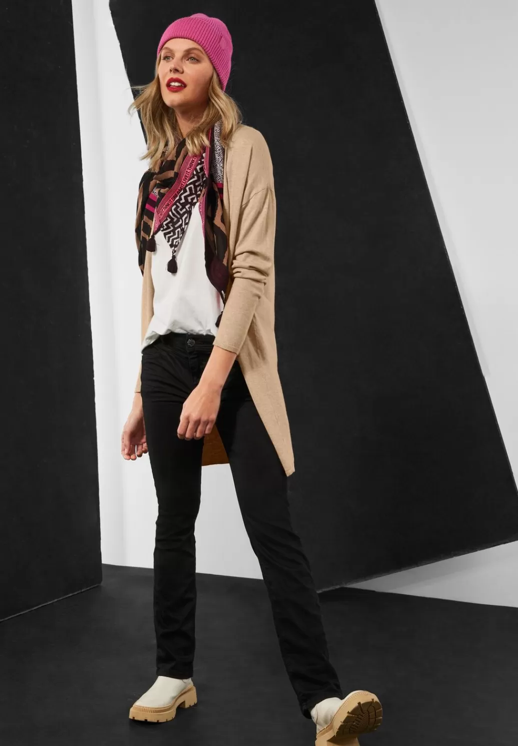 Street One Cosy Longcardigan^Damen Strickjacken