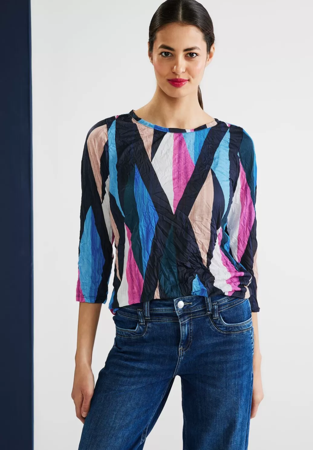 Street One Crash Shirt Mit Print^Damen 3/4-Arm Shirts