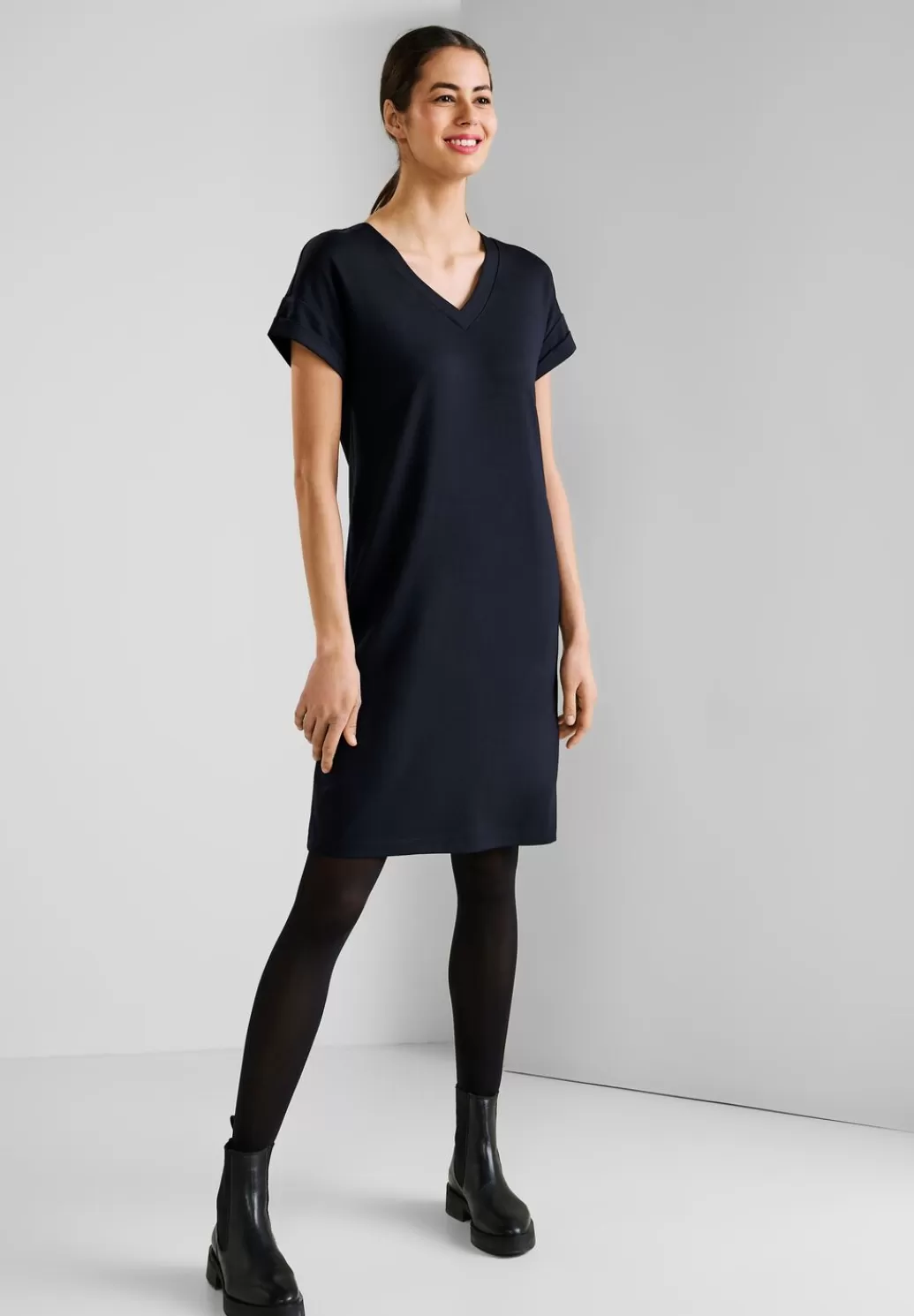 Street One Easy Jersey Kleid^Damen Kleider