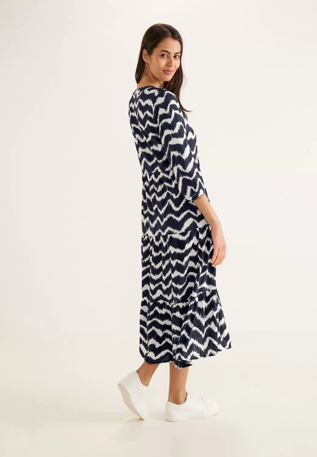 Street One Ethno Midi Kleid Mit Print^Damen Kleider