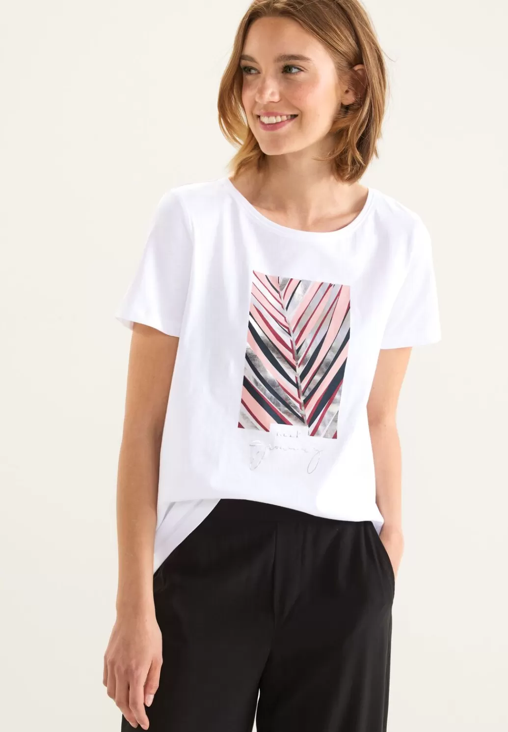 Street One Folienprint T-Shirt^Damen Shirts