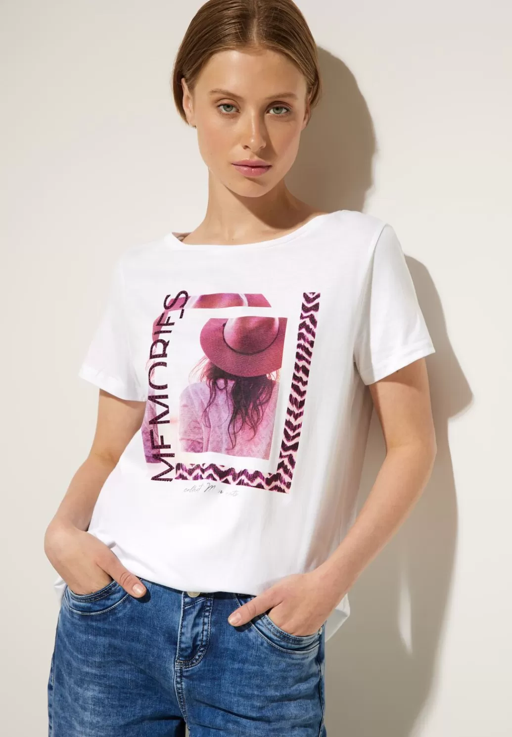 Street One Fotoprint T-Shirt^Damen Shirts