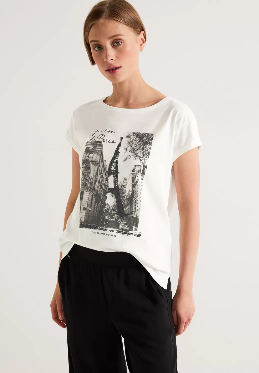 Street One Fotoprint T-Shirt^Damen Shirts