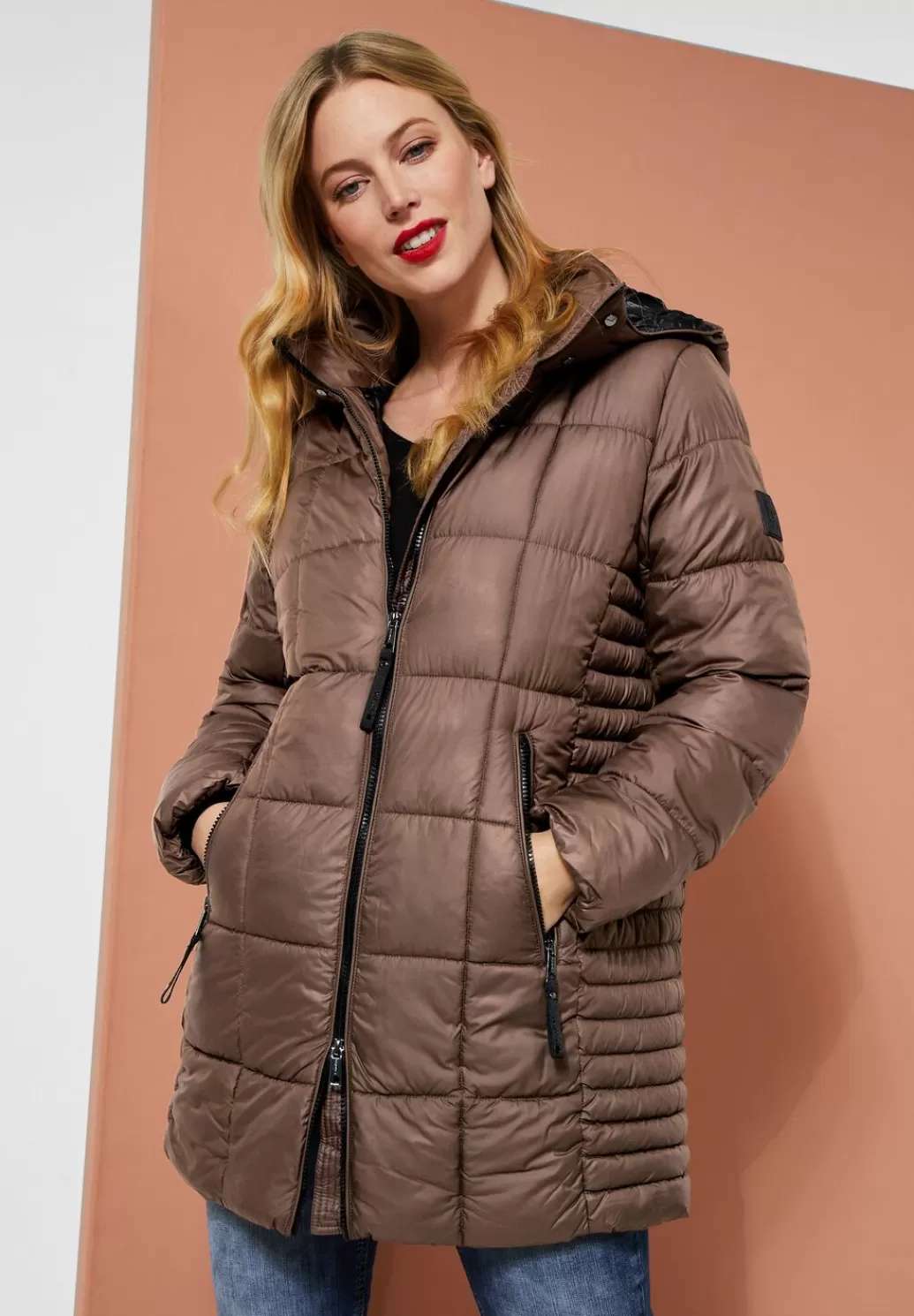 Street One Gesteppte Jacke Mit Zipper^Damen Jacken