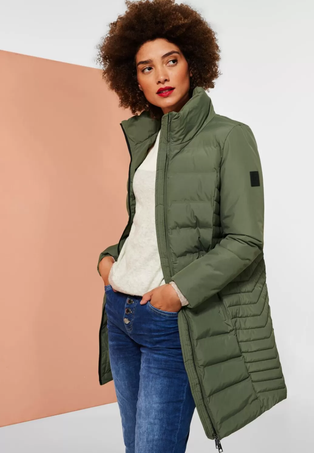 Street One Gesteppte Longjacke^Damen Jacken