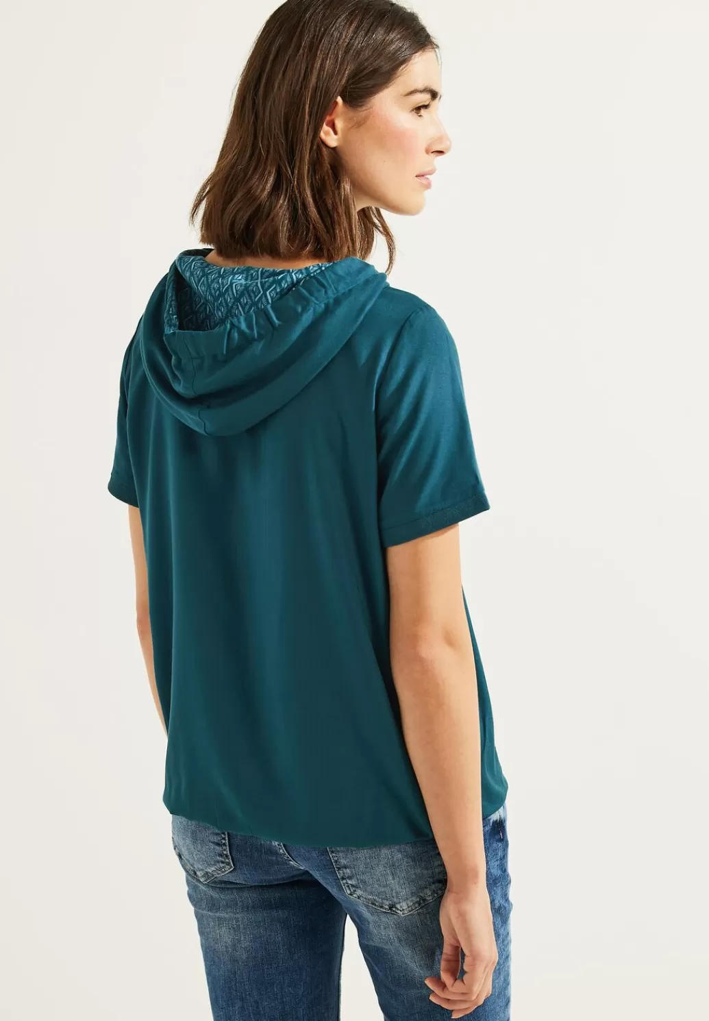 Street One Hoodie Bluse Mit Kapuze^Damen Kurzarm Blusen