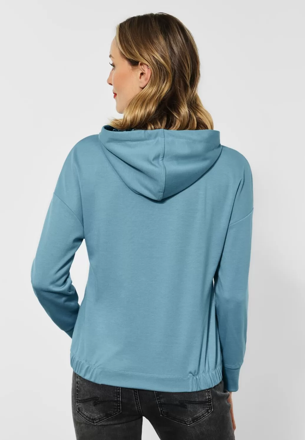 Street One Hoodie Shirt Mit Frontprint^Damen Langarm Shirts