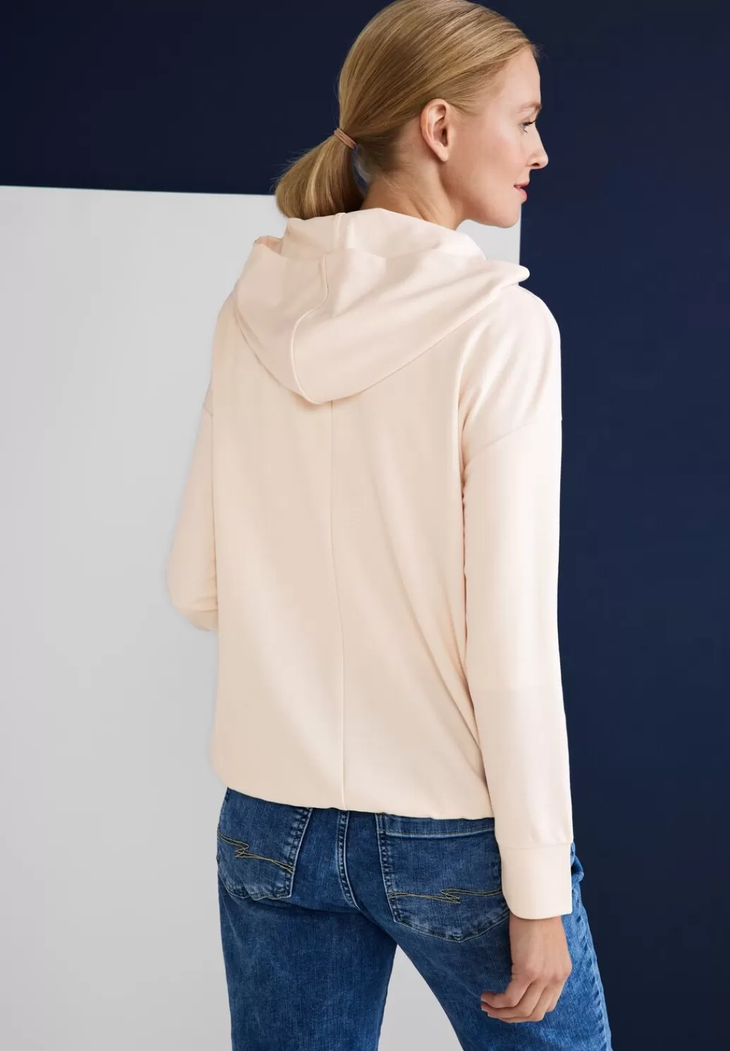 Street One Hoodie Shirt Mit Kapuze^Damen Langarm Shirts