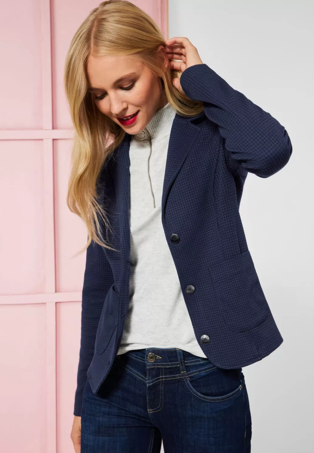 Street One Jacquard Blazer^Damen Klassische Blazer