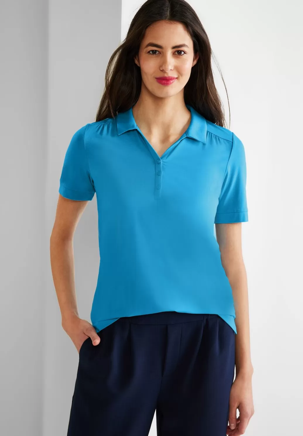 Street One Jersey Poloshirt^Damen Shirts