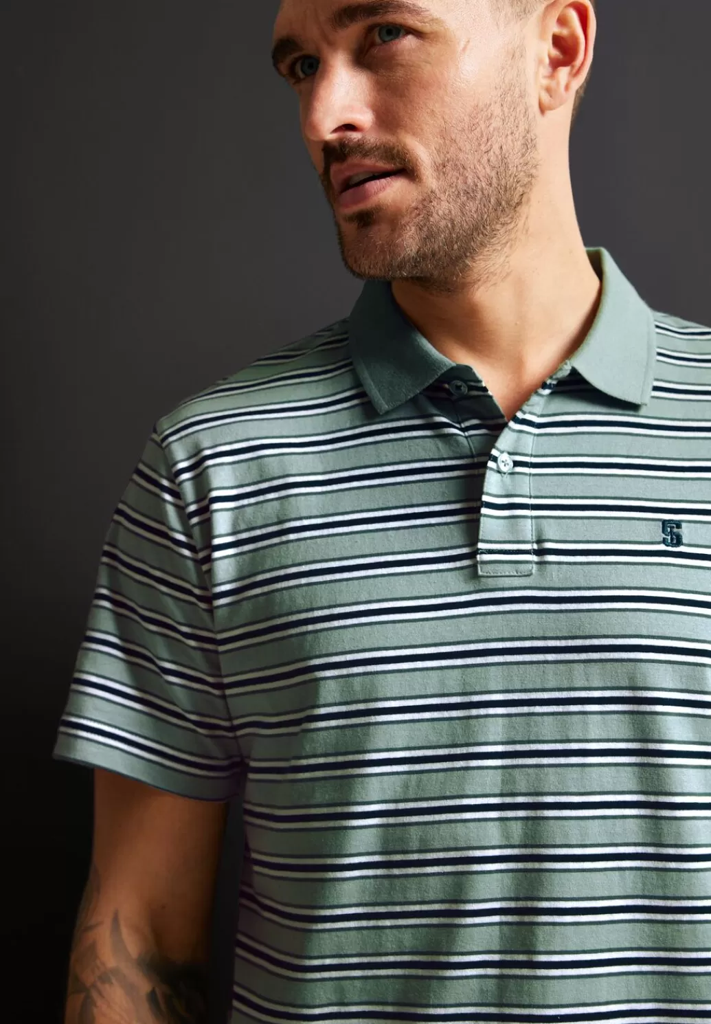 Street One Jersey Poloshirt^Herren T-Shirts & Polos