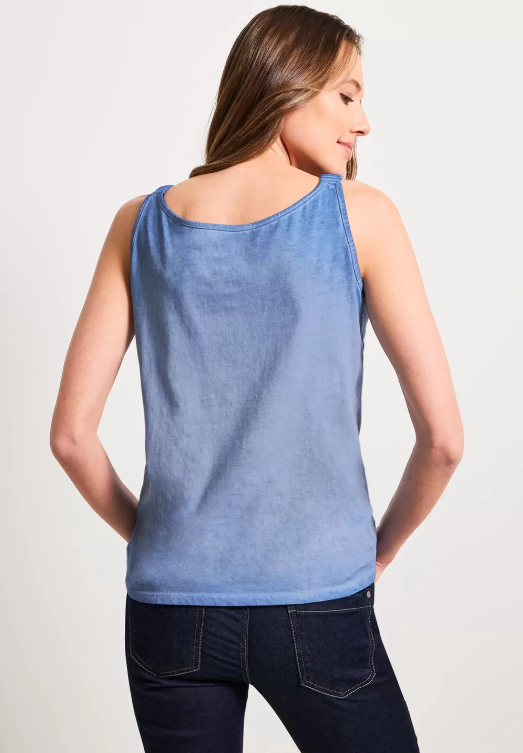 Street One Jersey Top In Unifarbe^Damen Tops