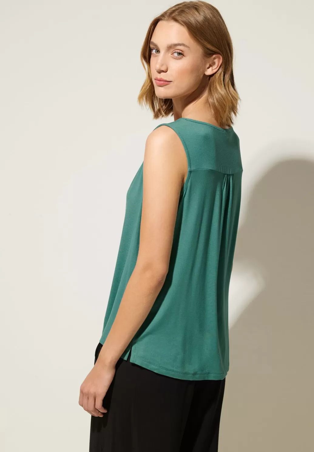 Street One Jersey Top Mit Knopfleiste^Damen Tops