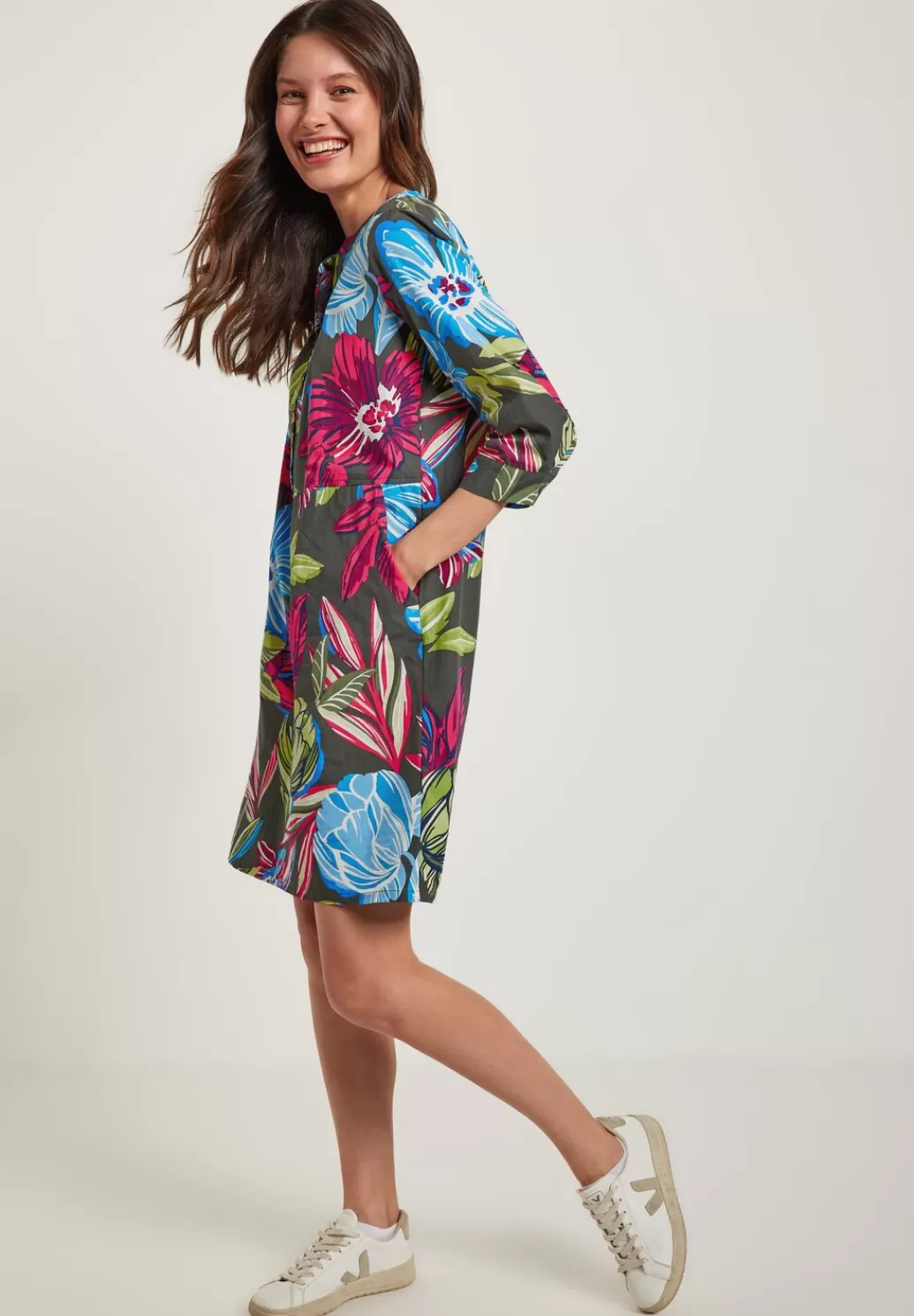 Street One Kleid Mit Blumenprint^Damen Kleider