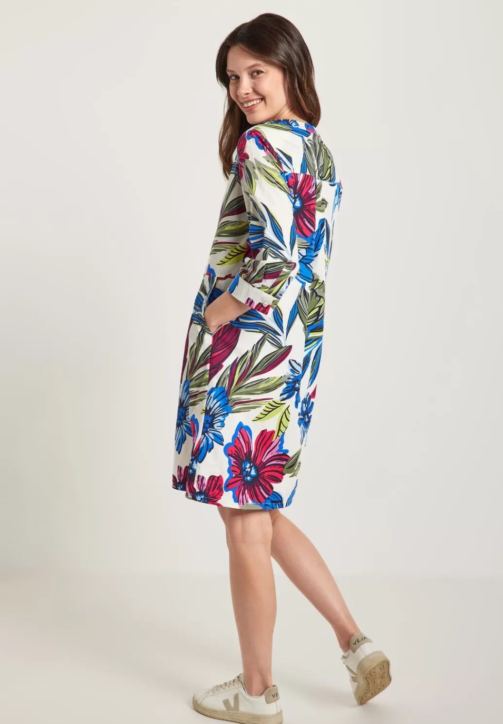 Street One Kleid Mit Blumenprint^Damen Kleider