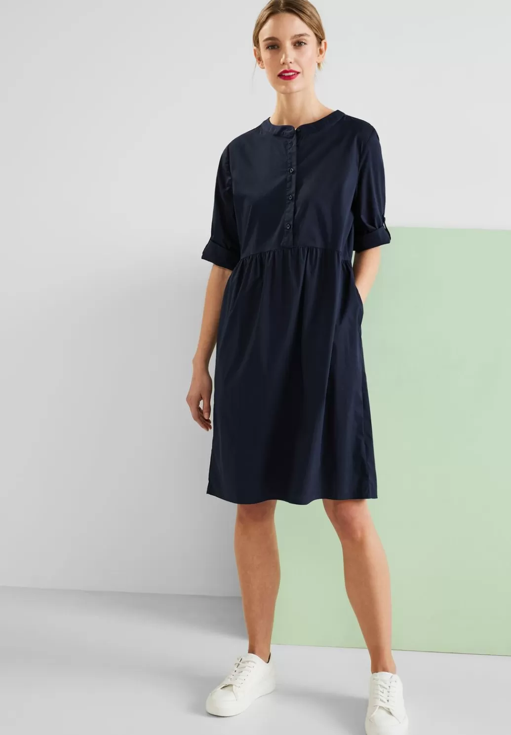 Street One Kleid Mit Knopfleiste^Damen Kleider