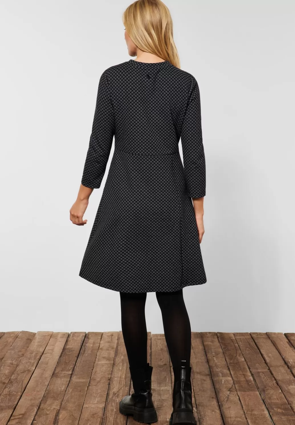 Street One Kleid Mit Minimalmuster^Damen Kleider