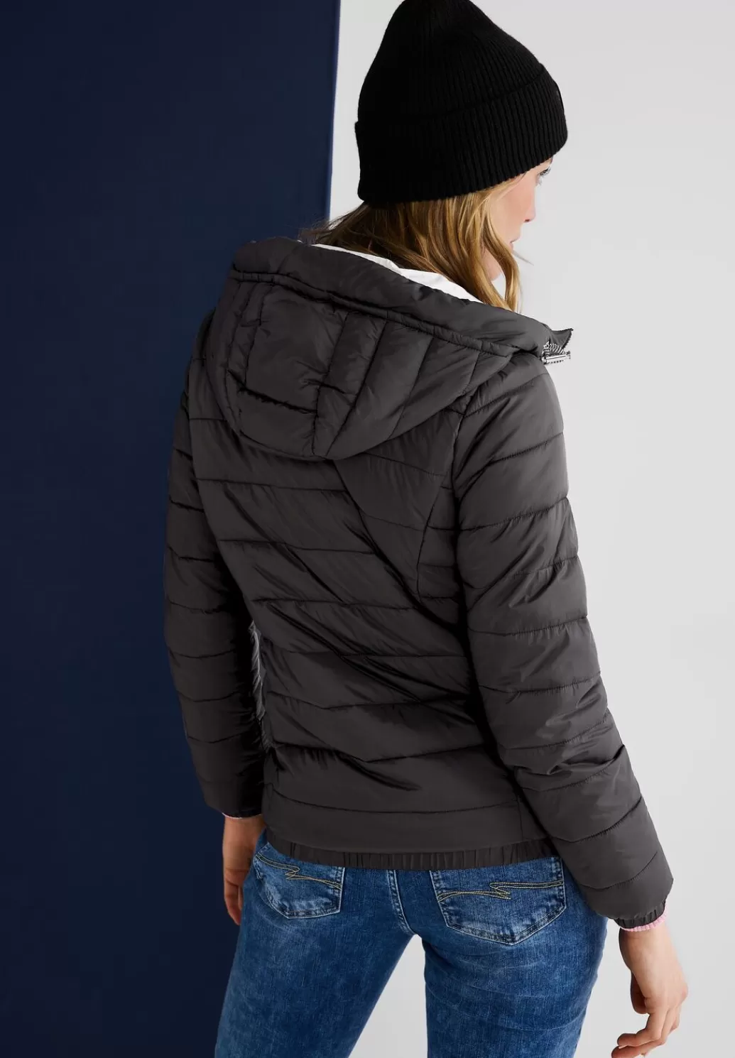 Street One Kurze Steppjacke Mit Zipper^Damen Jacken