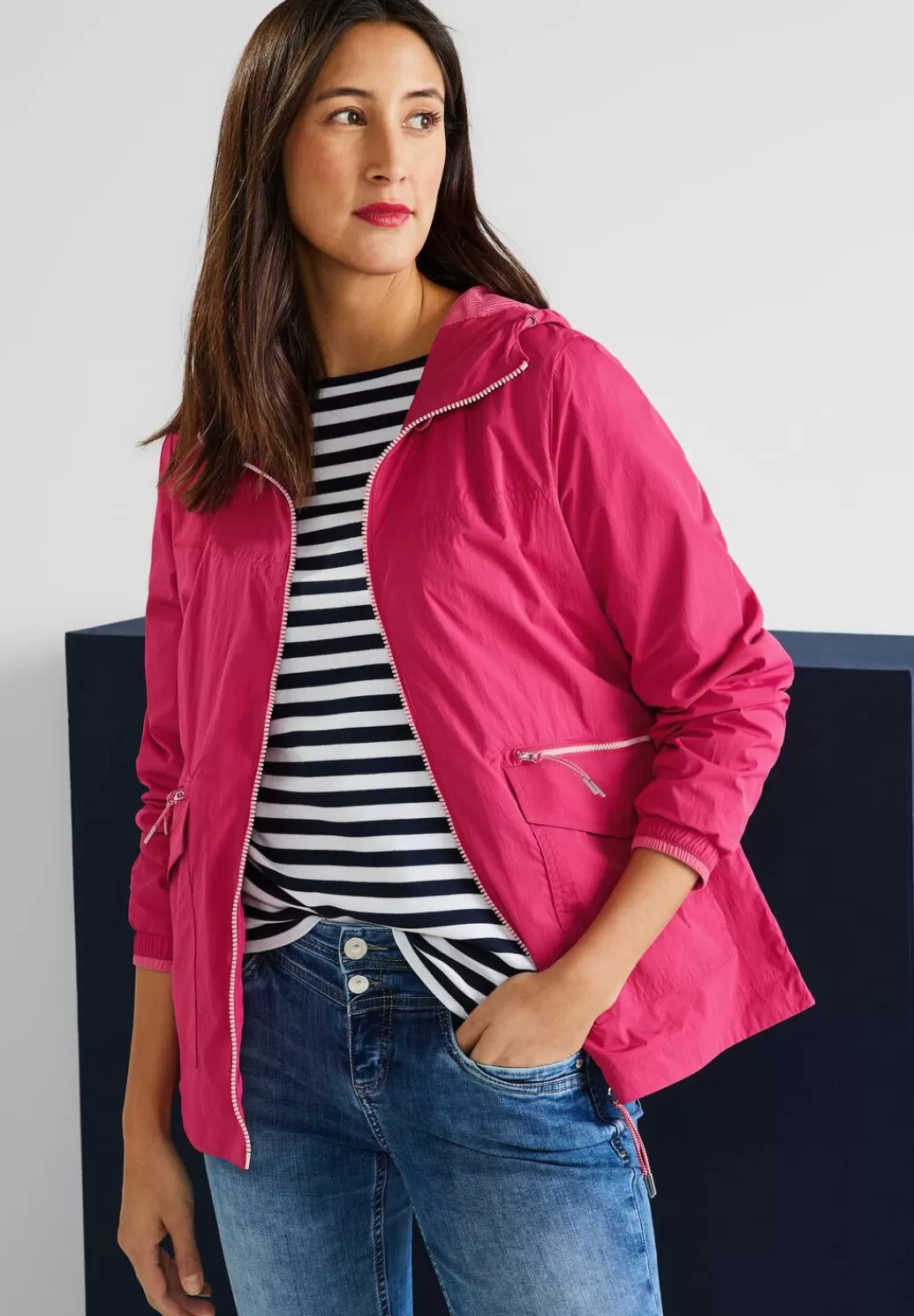 Street One Kurzer Windbreaker^Damen Jacken