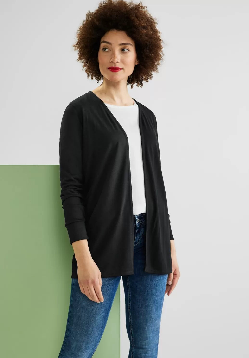 Street One Lange Shirtjacke^Damen Shirtjacken