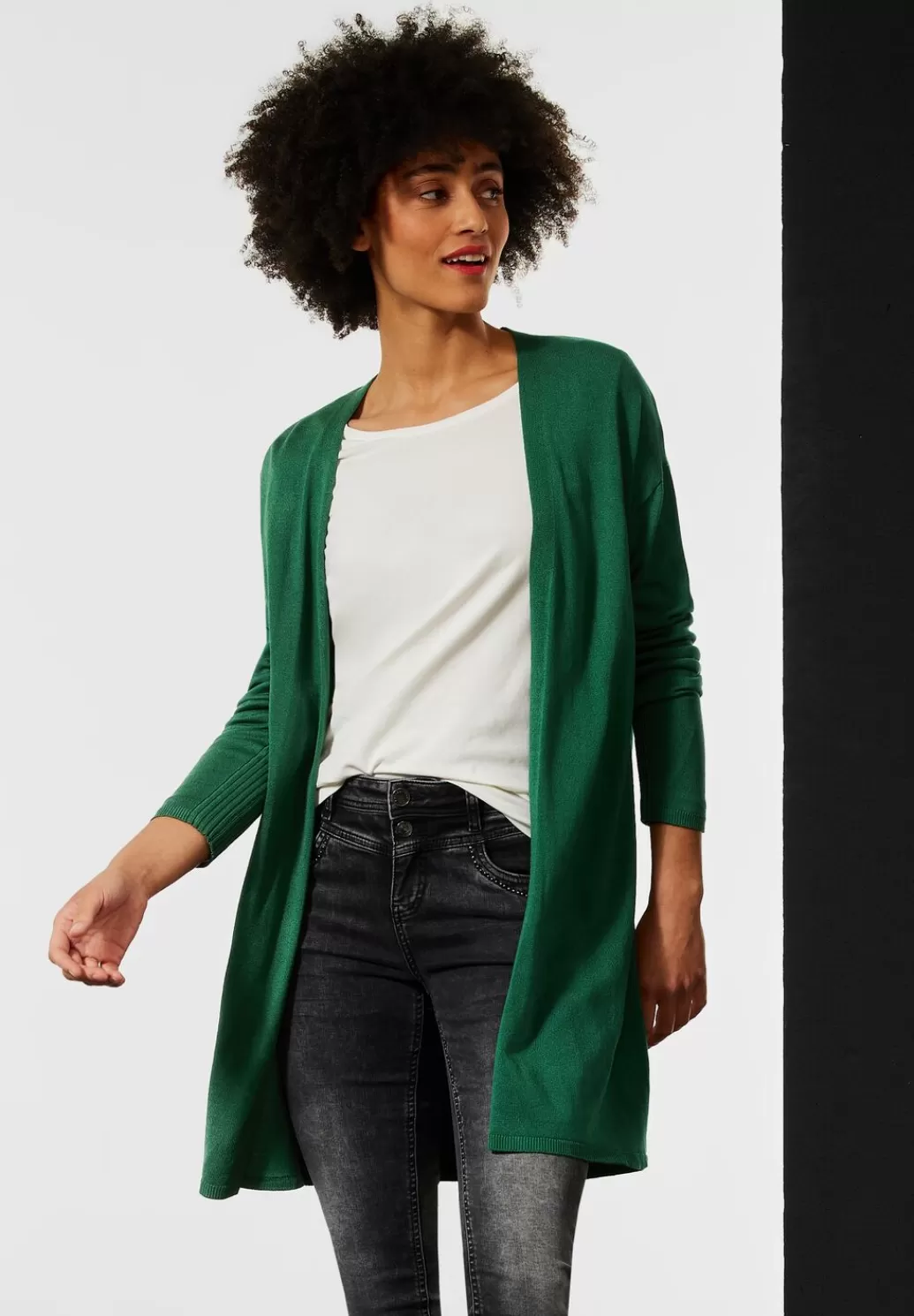 Street One Langer Cardigan^Damen Strickjacken