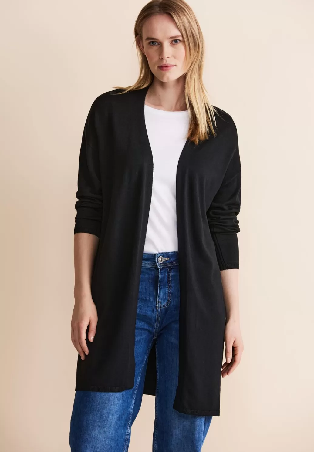 Street One Langer Cardigan^Damen Strickjacken