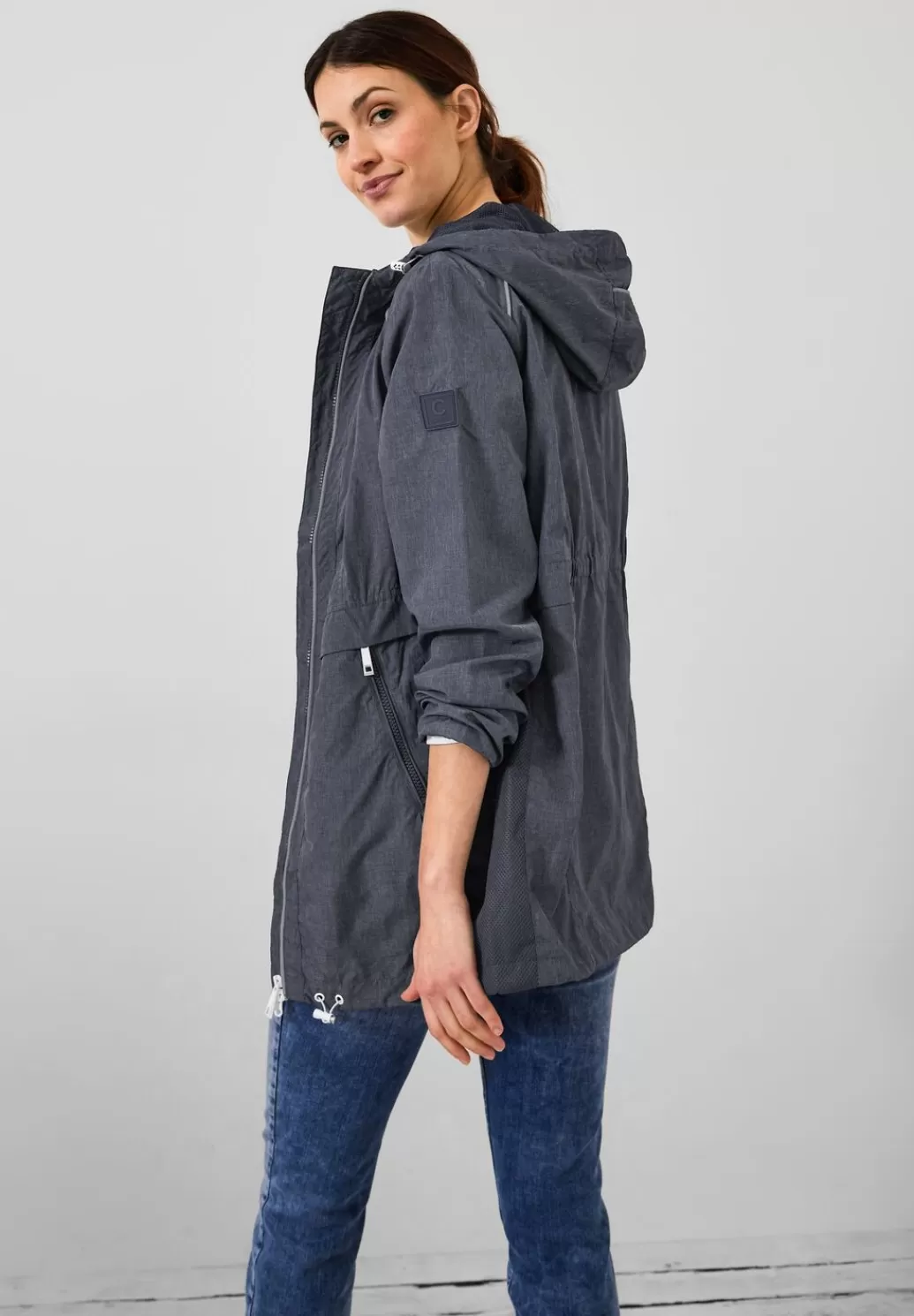 Street One Langer Windbreaker^Damen Jacken