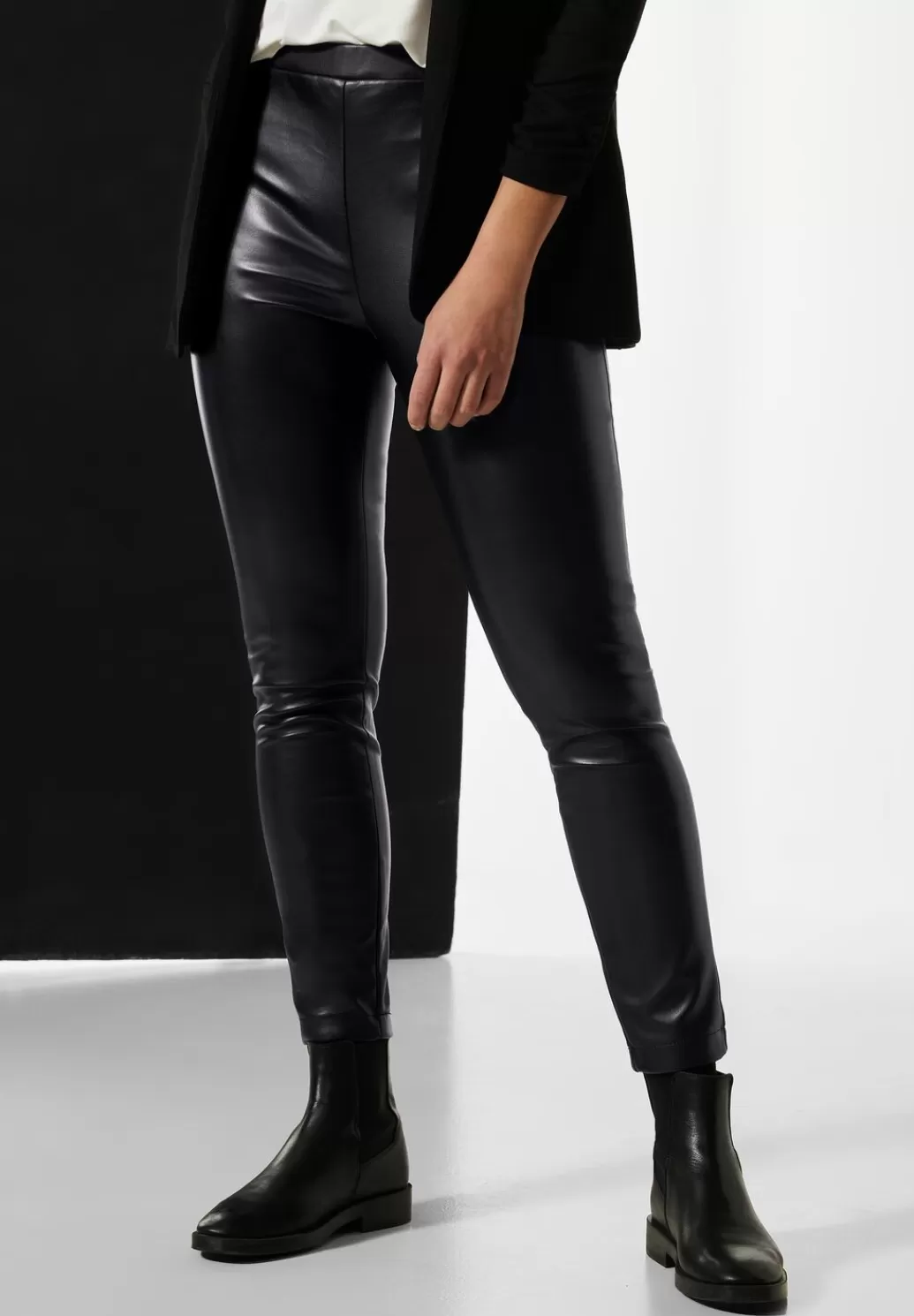 Street One Leggings In Lederoptik^Damen Lange Hosen