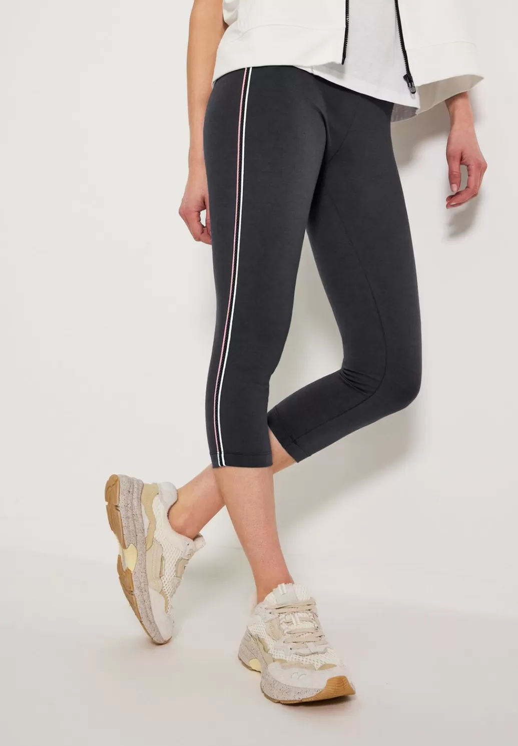 Street One Leggings Mit Meshtape^Damen 3/4 Hosen