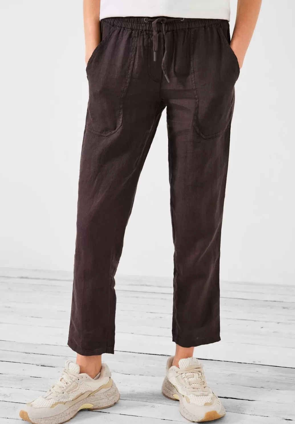 Street One Leinen Casual Fit Hose^Damen Lange Hosen