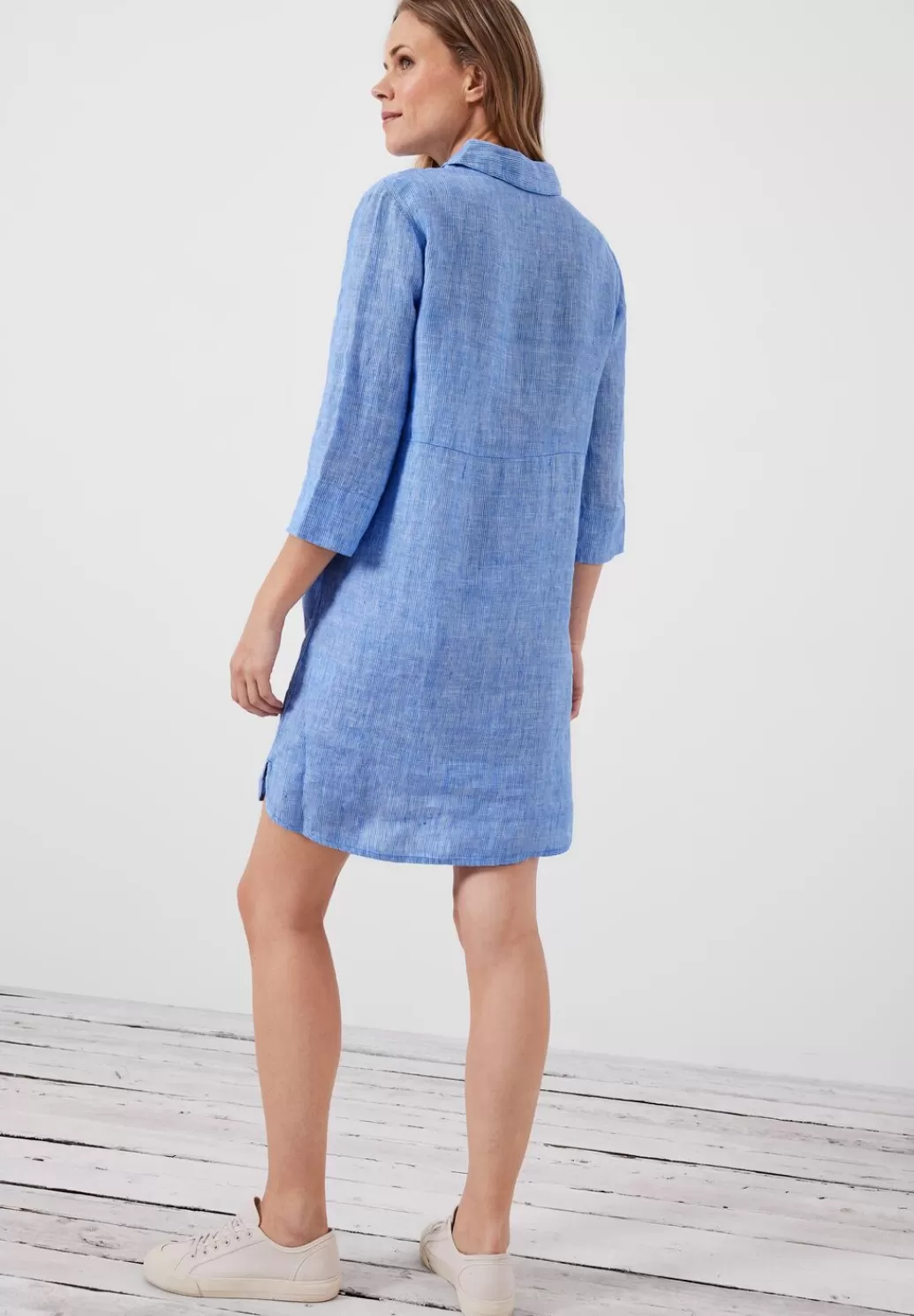 Street One Leinen Chambray Kleid^Damen Kleider