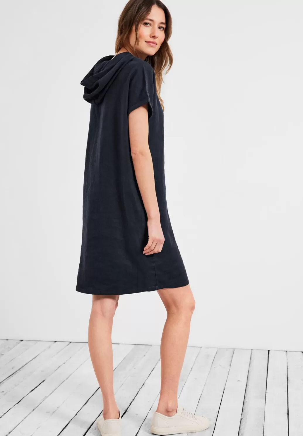 Street One Leinen Hoodie Kleid^Damen Kleider