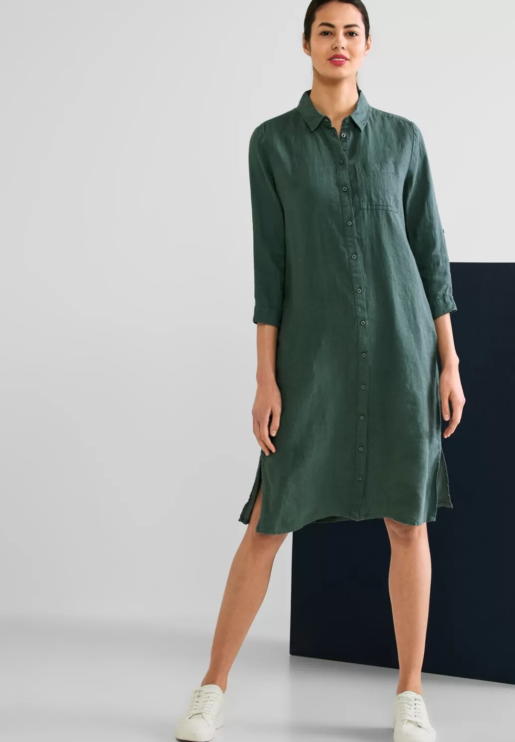 Street One Leinen Shirtkleid^Damen Kleider