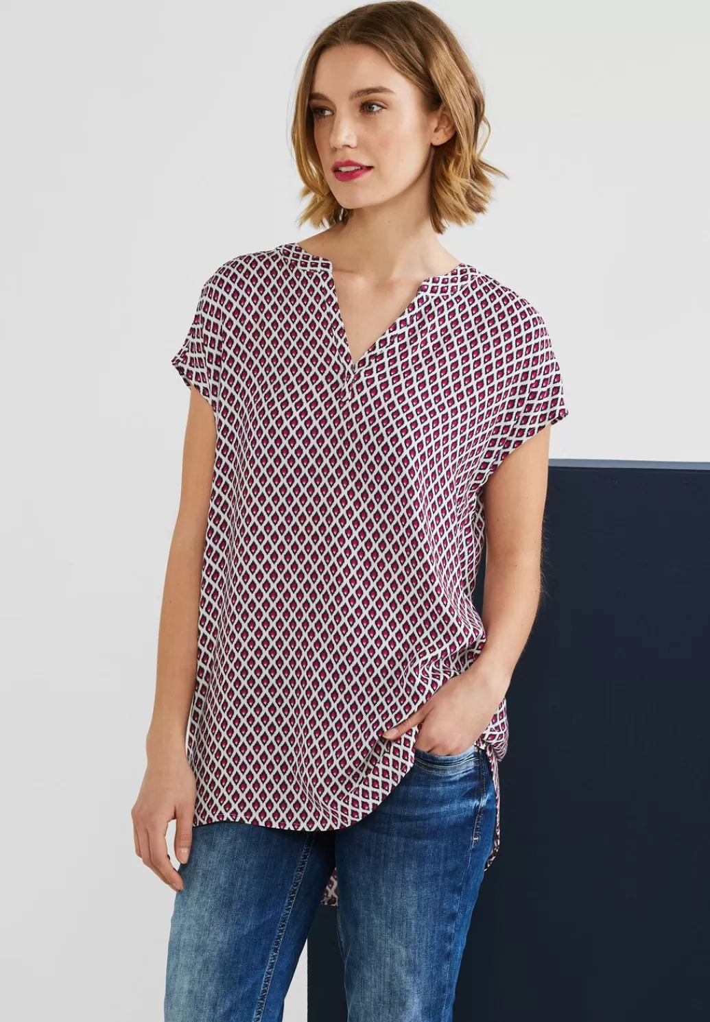 Street One Long Blusenshirt Mit Print^Damen Kurzarm Blusen