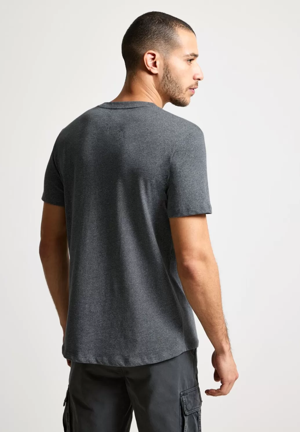 Street One Long T-Shirt Mit Brusttasche^Herren T-Shirts & Polos