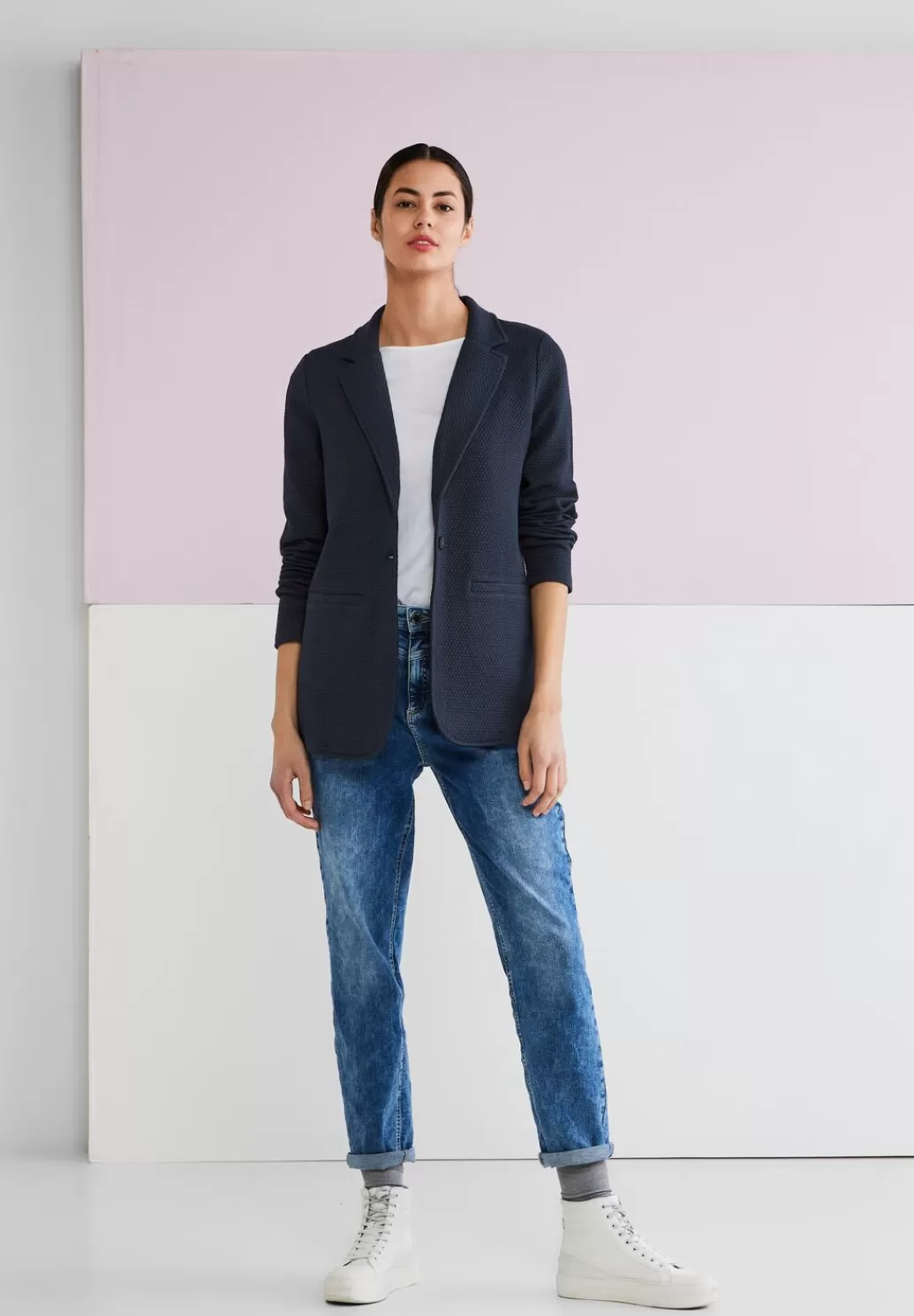 Street One Longblazer Mit Struktur^Damen Blazer