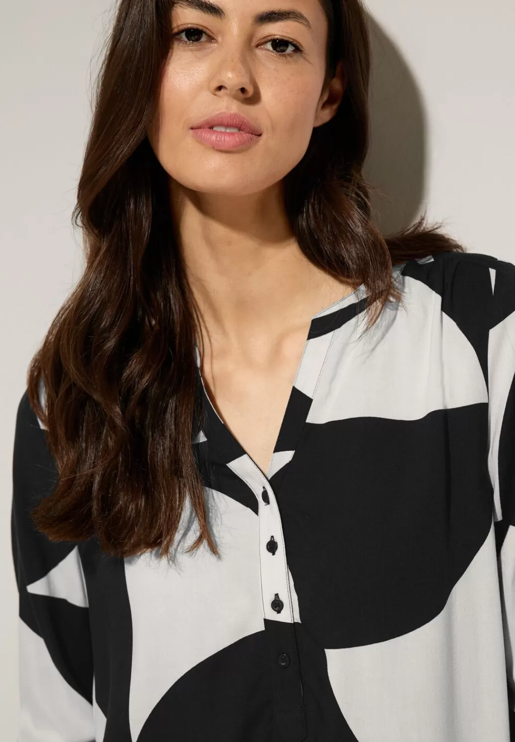 Street One Longbluse Mit Print^Damen Langarm Blusen