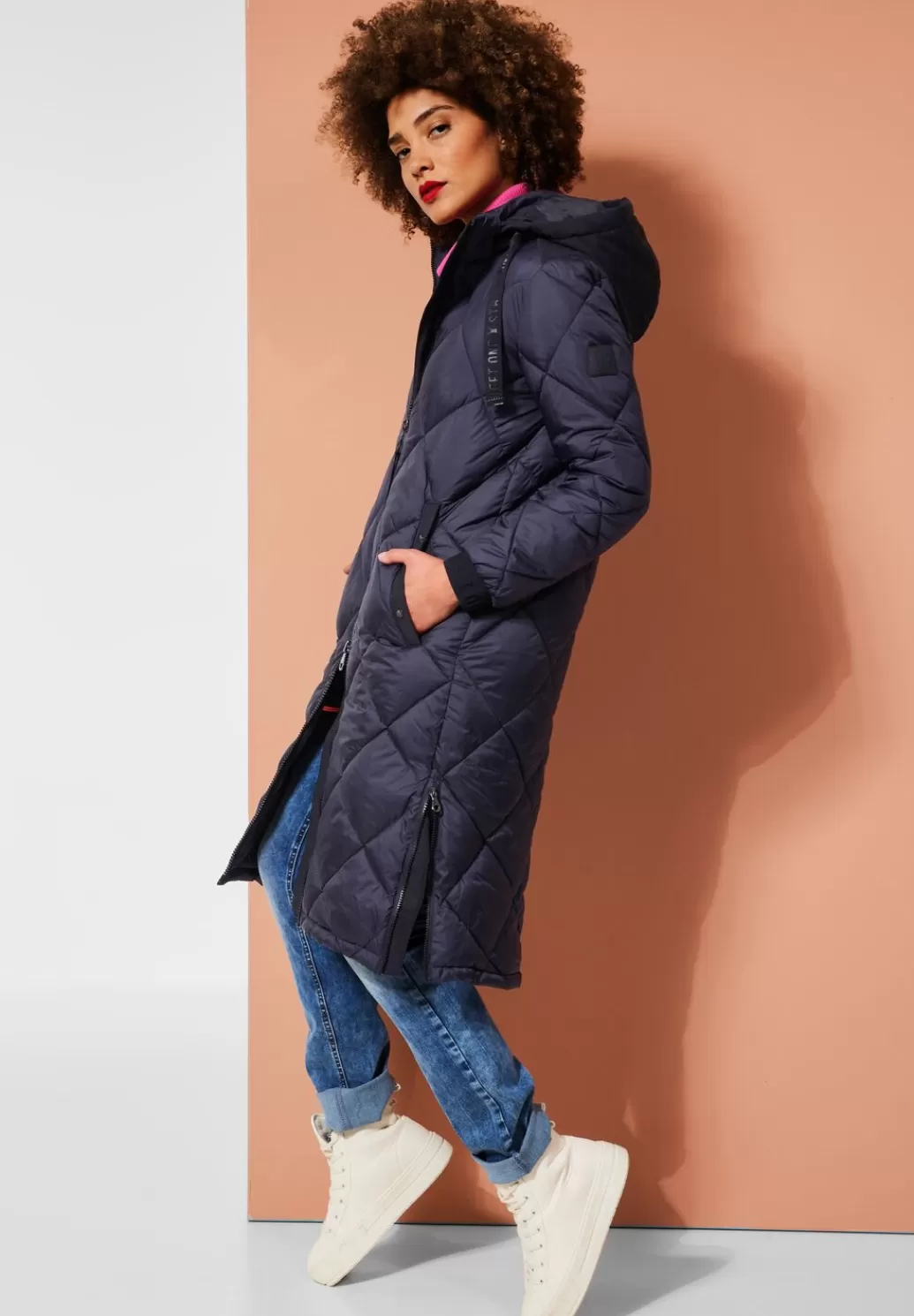 Street One Longjacke Mit Zipperdetails^Damen Jacken