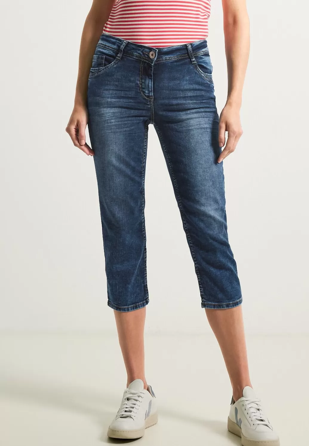 Street One Loose Fit 3/4 Jeans^Damen 3/4 Jeans