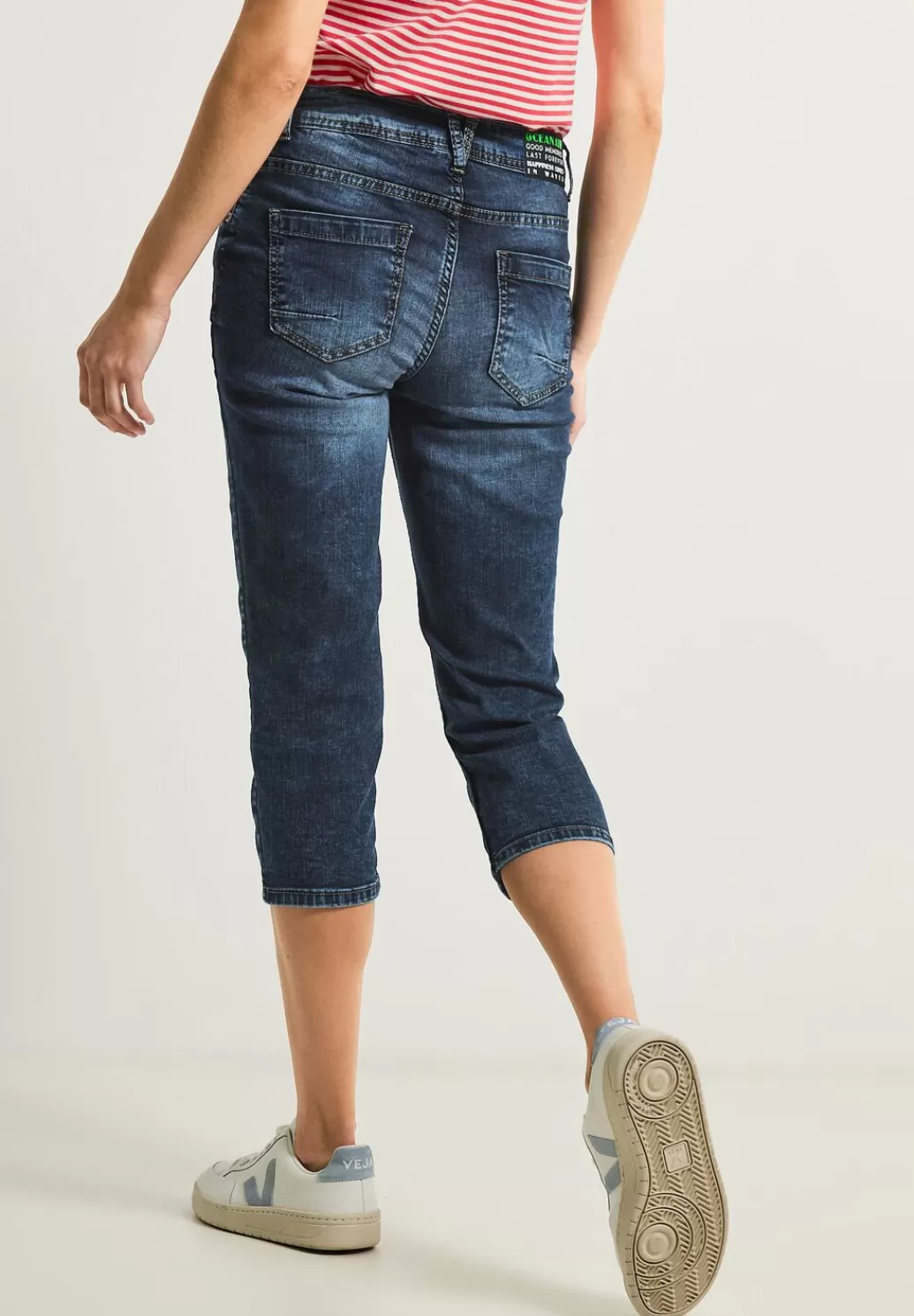 Street One Loose Fit 3/4 Jeans^Damen 3/4 Jeans