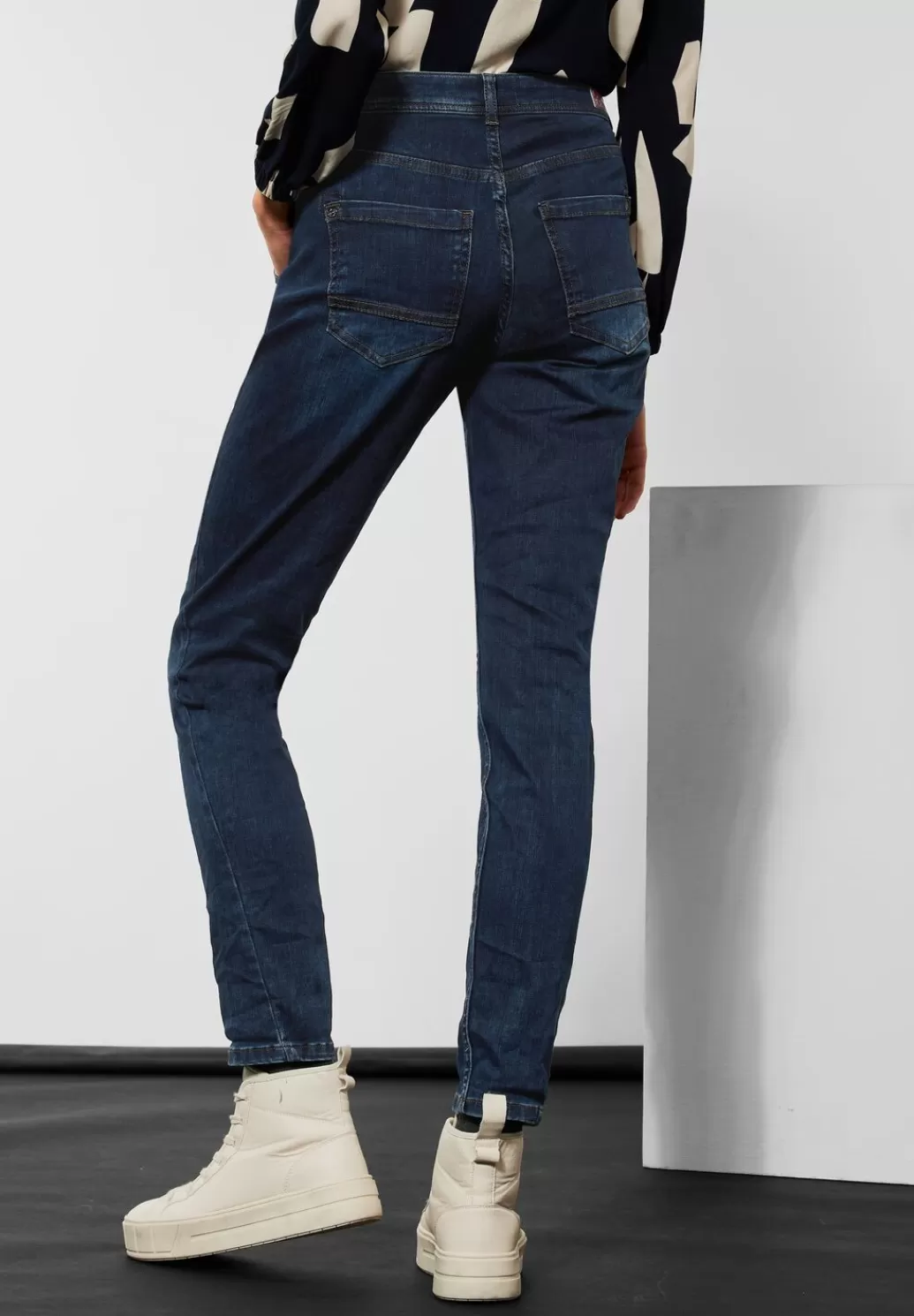 Street One Loose Fit Boyfriend Jeans^Damen Lange Jeans