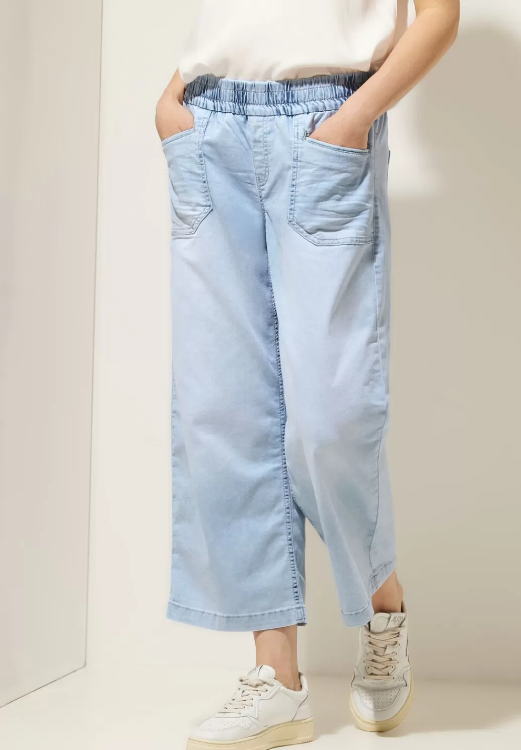 Street One Loose Fit Culotte Jeans^Damen Lange Jeans