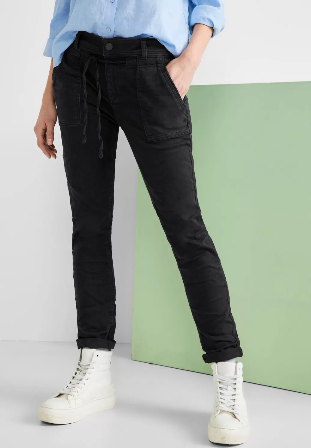 Street One Loose Fit Hose^Damen Lange Jeans