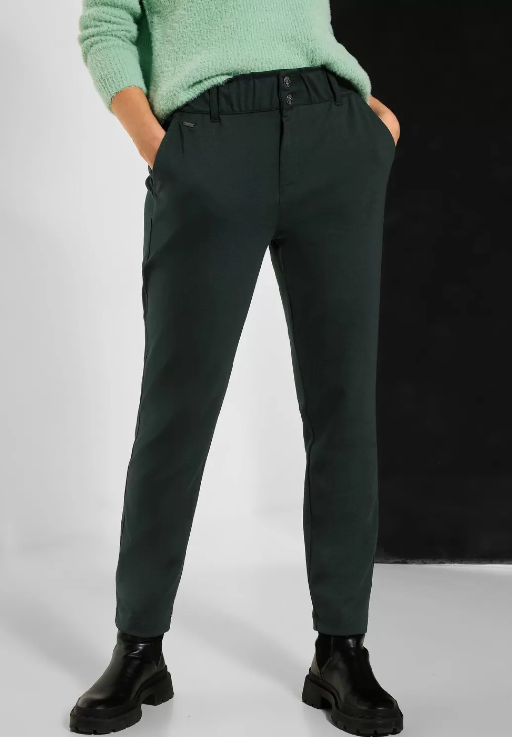 Street One Loose Fit Hose^Damen Lange Hosen