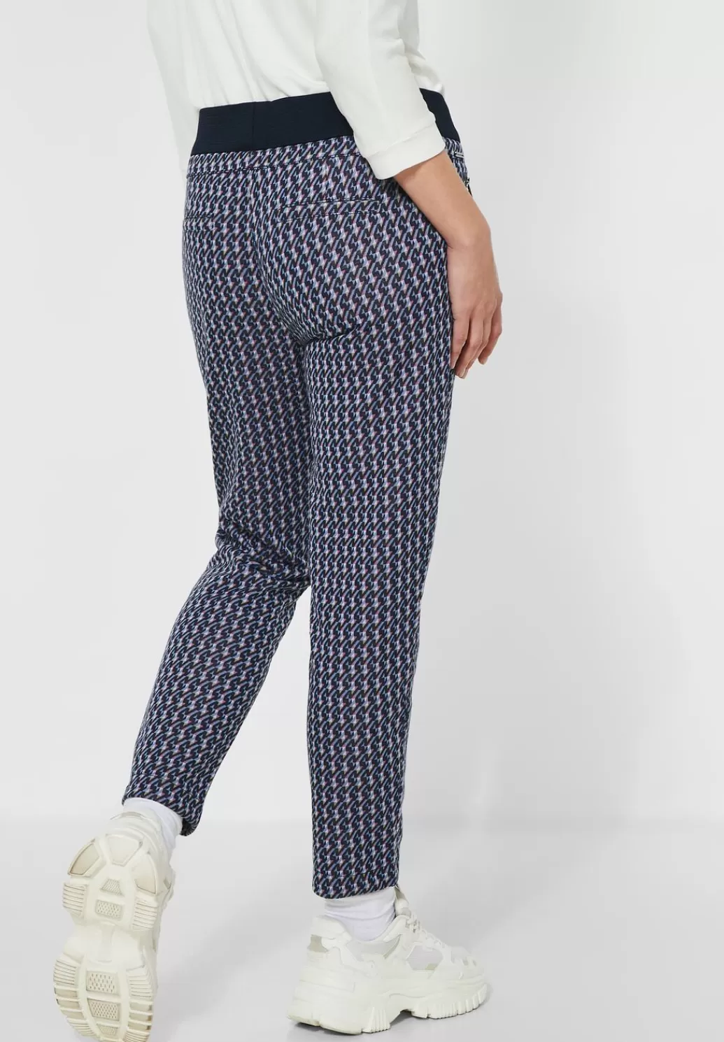 Street One Loose Fit Hose Mit Muster^Damen Lange Hosen