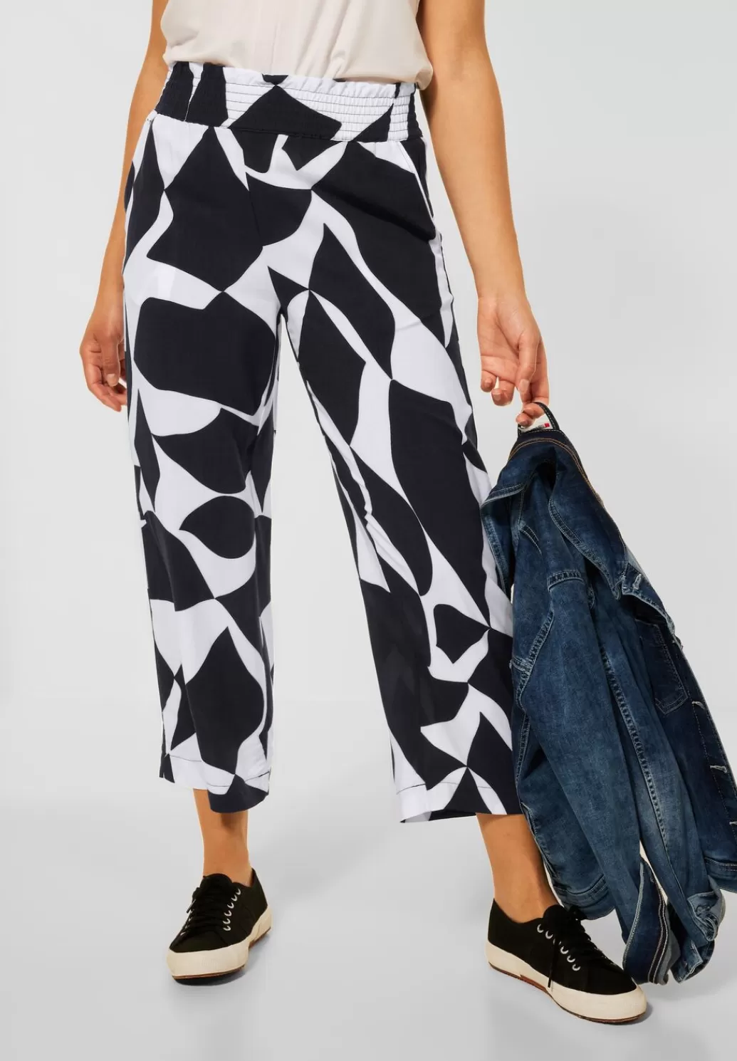 Street One Loose Fit Hose Mit Print^Damen 7/8 Hosen