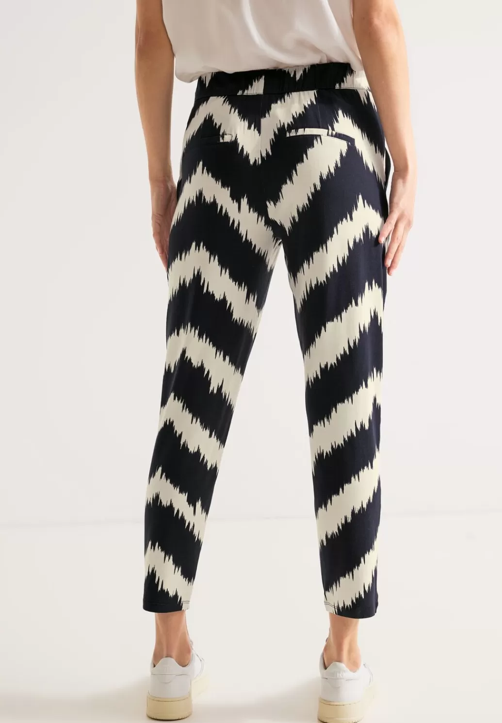 Street One Loose Fit Hose Mit Print^Damen Lange Hosen