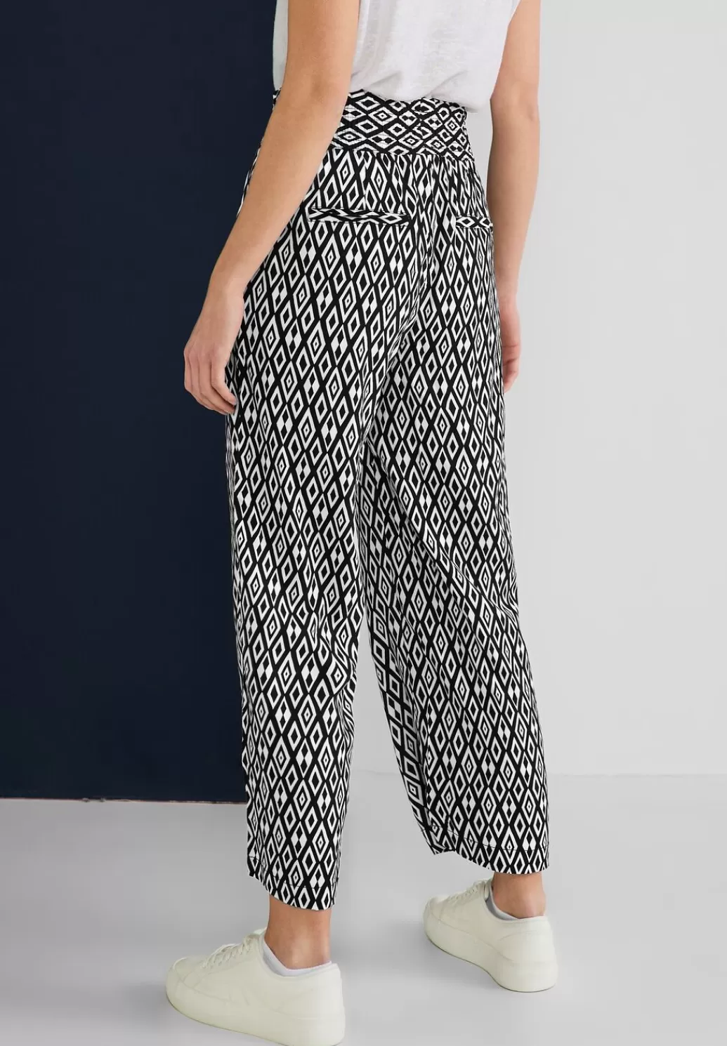 Street One Loose Fit Hose Mit Print^Damen 7/8 Hosen