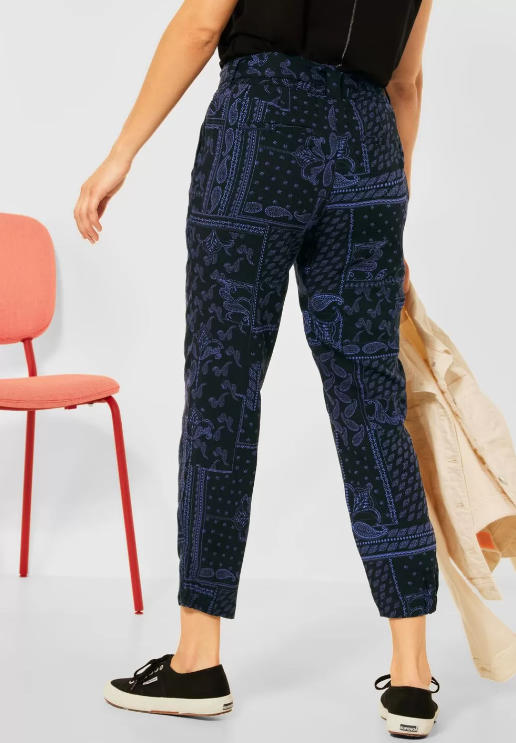 Street One Loose Fit Hose Mit Print^Damen 7/8 Hosen